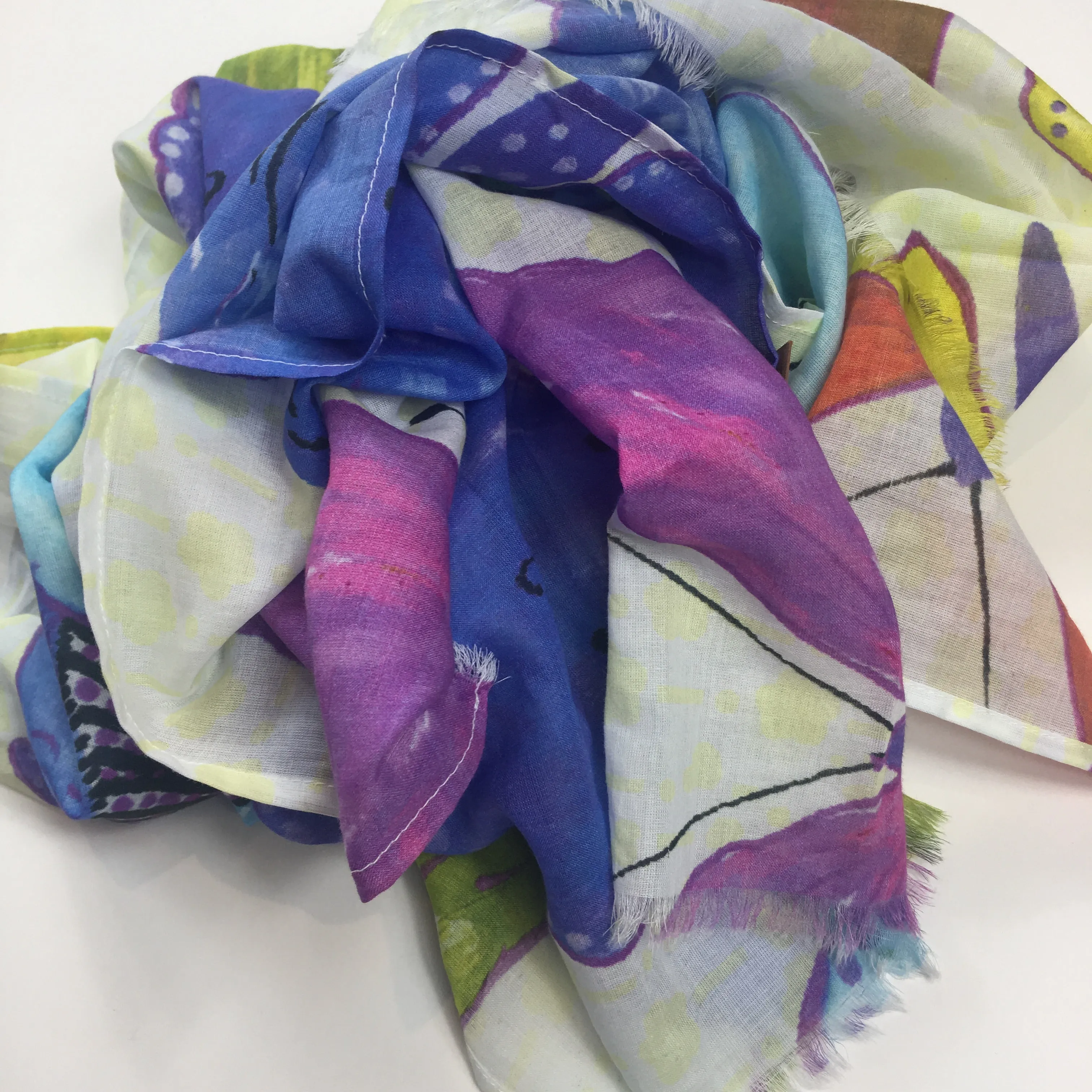 "Emerge Happy" Organic Cotton Scarf