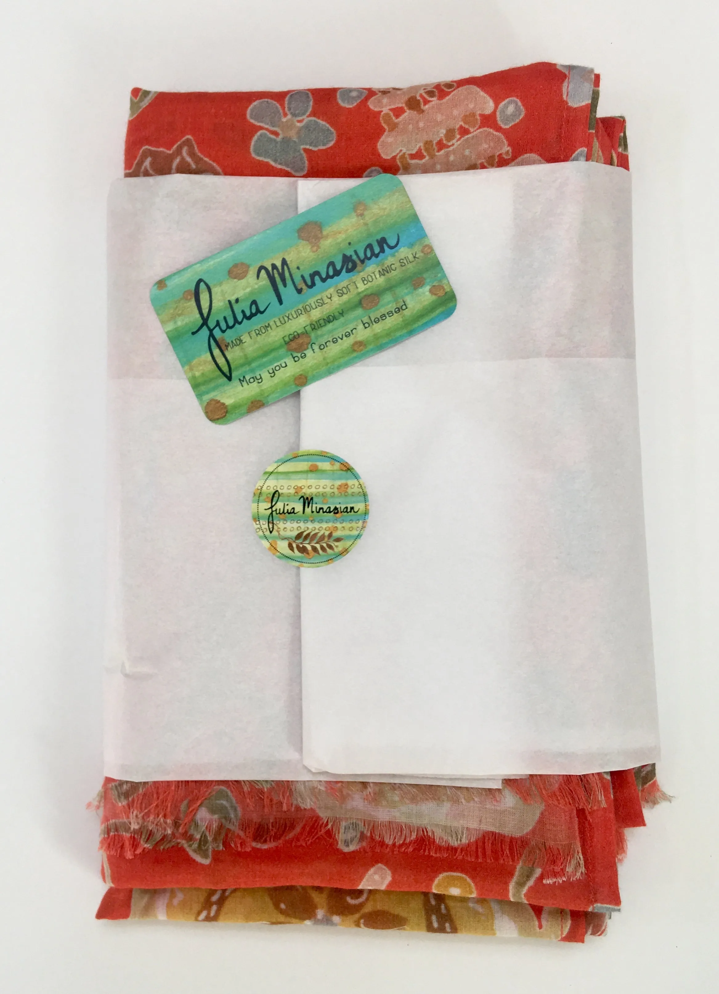 "Emerge Happy" Organic Cotton Scarf