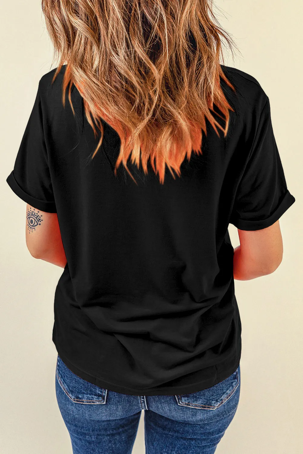 RAISED ON COUNTRY Round Neck Tee