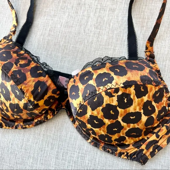 RARE - Agent Provocateur Leopard FELINDA Bra Size 34D