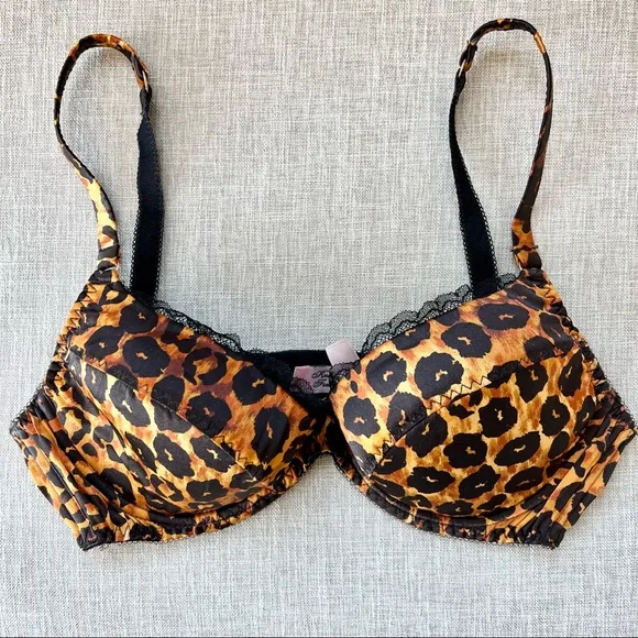 RARE - Agent Provocateur Leopard FELINDA Bra Size 34D