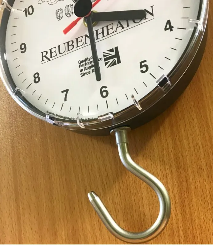 Reuben Heaton Specimen Hunter Timescale Wall Clock (White Face)