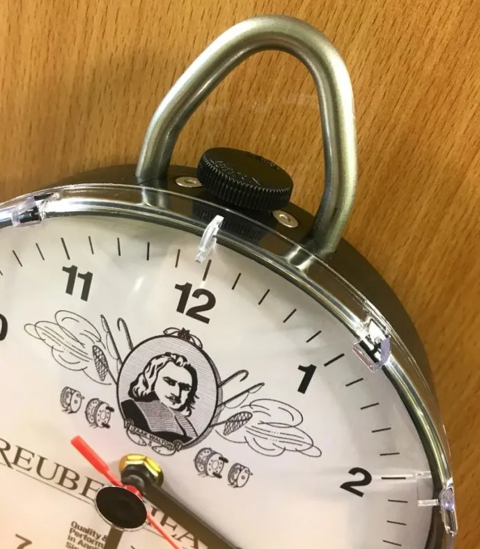 Reuben Heaton Specimen Hunter Timescale Wall Clock (White Face)