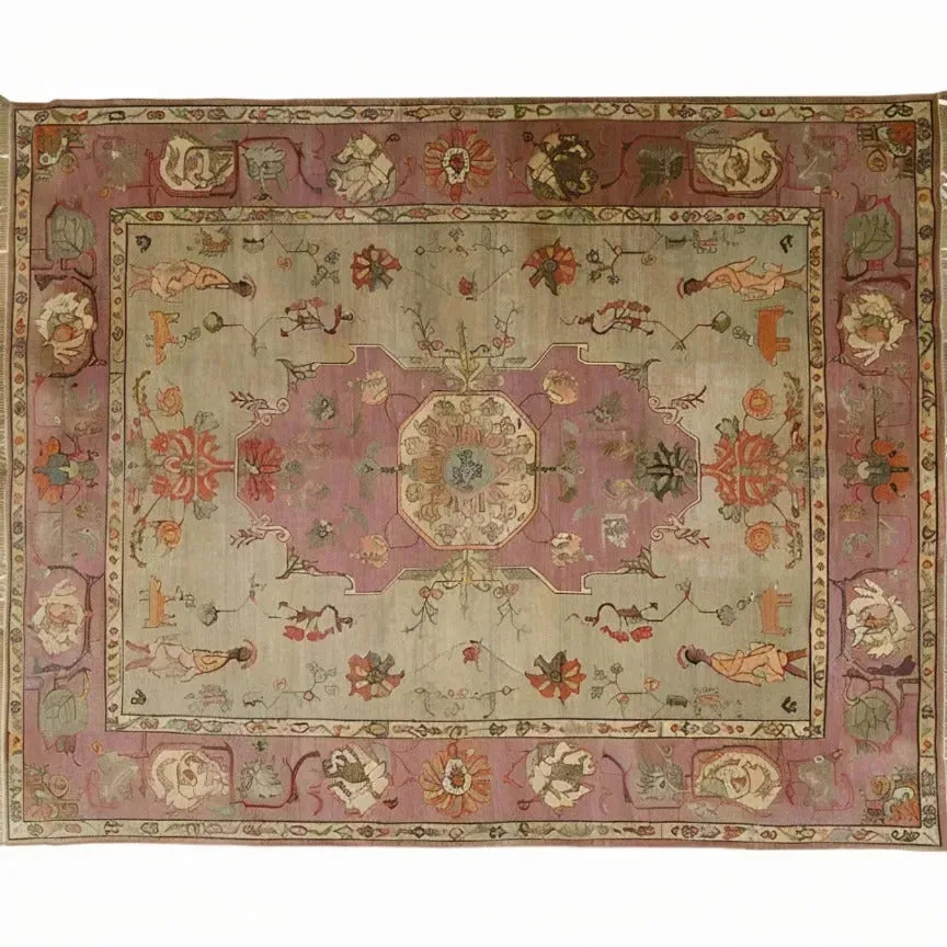 Rustic Heritage Hand Knotted Area Rug
