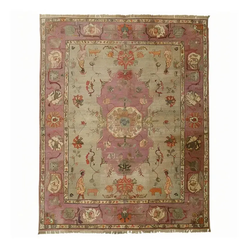 Rustic Heritage Hand Knotted Area Rug
