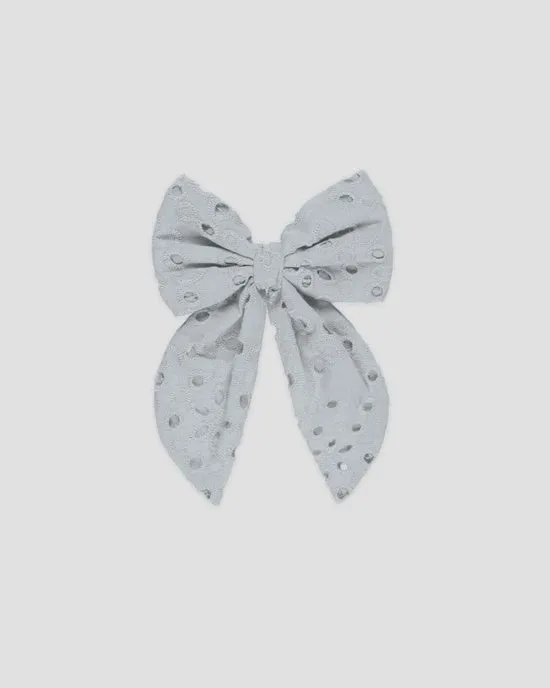 Rylee & Cru - Oversized Bow - Light Blue