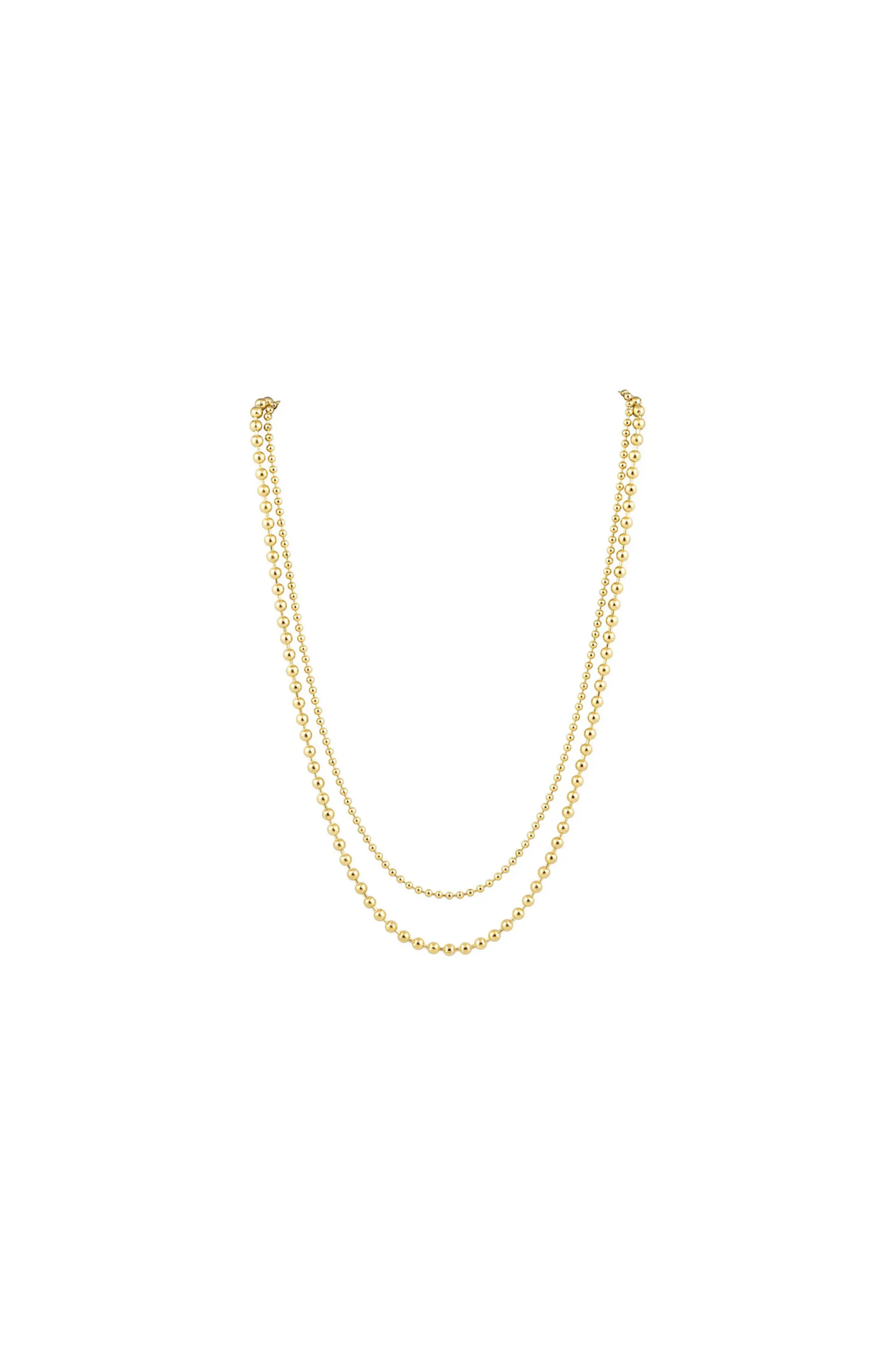 Sahira Double Beaded Necklace