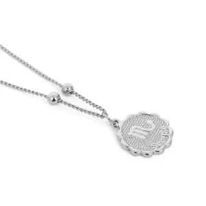 Scorpio silver zocoin necklace