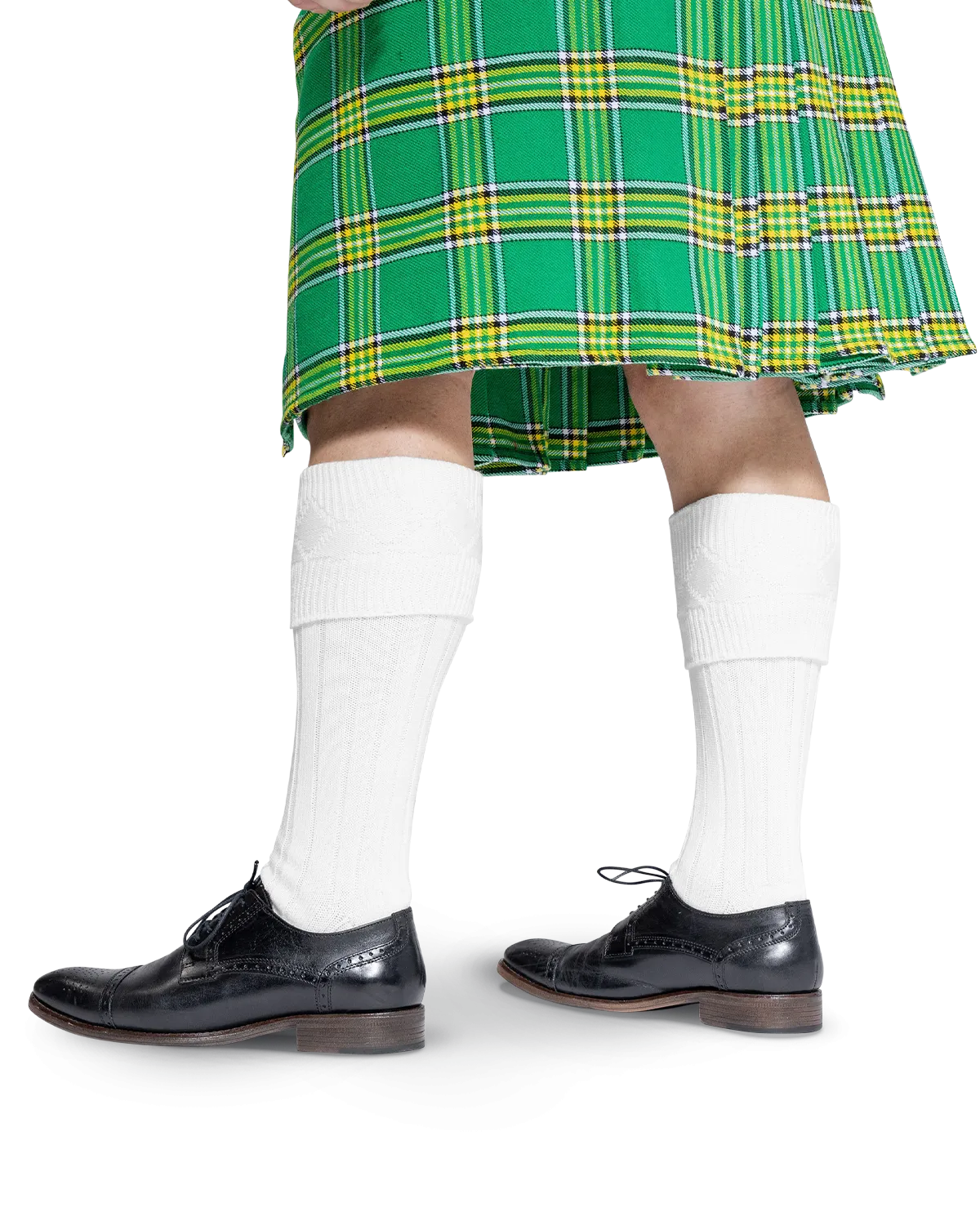Scottish Kilt Hose - White