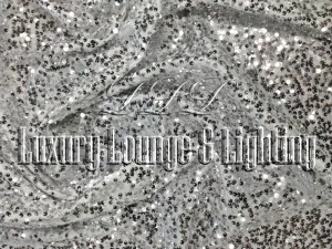 SEQUIN LINEN - SILVER
