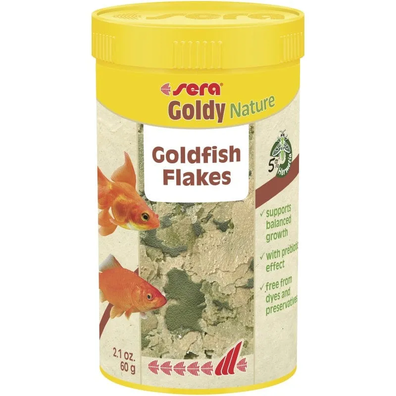 Sera Goldy Nature - Goldfish Flakes 250ml