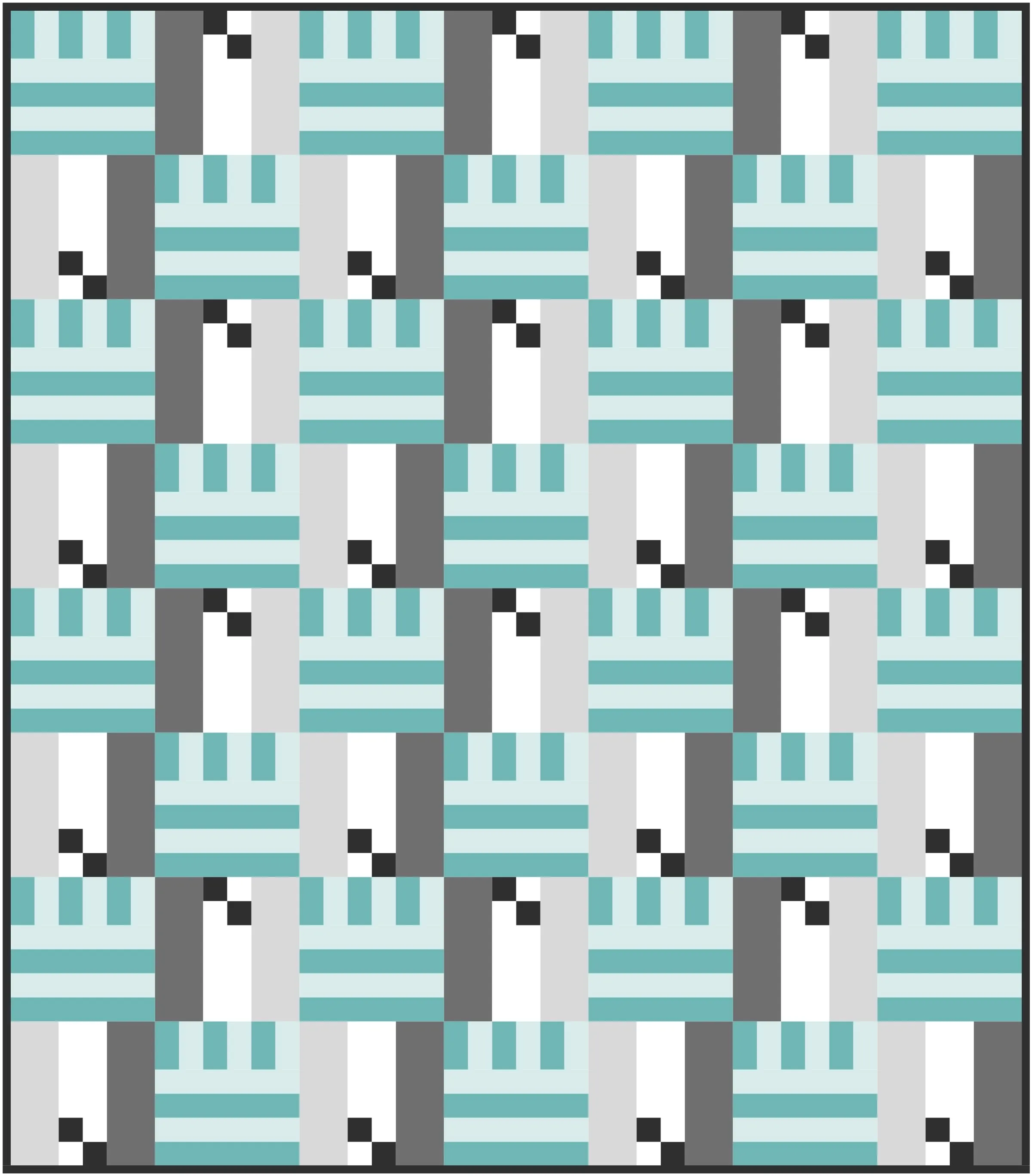 Shift Quilt Block Pattern