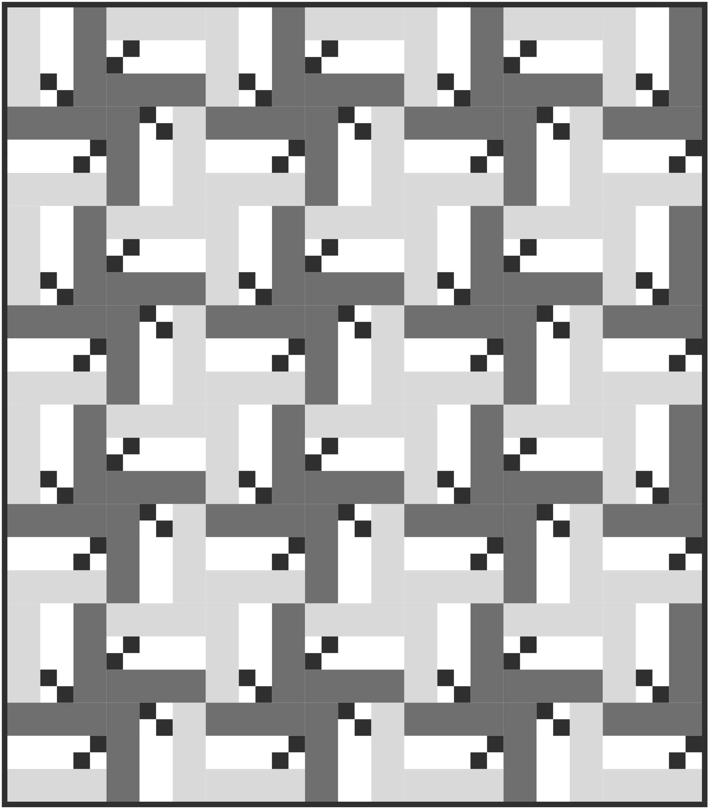 Shift Quilt Block Pattern
