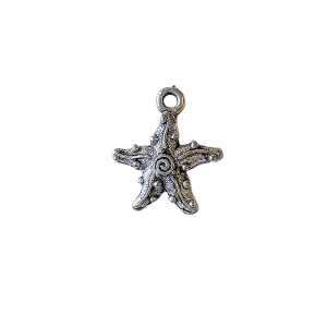 Silver Starfish Charm