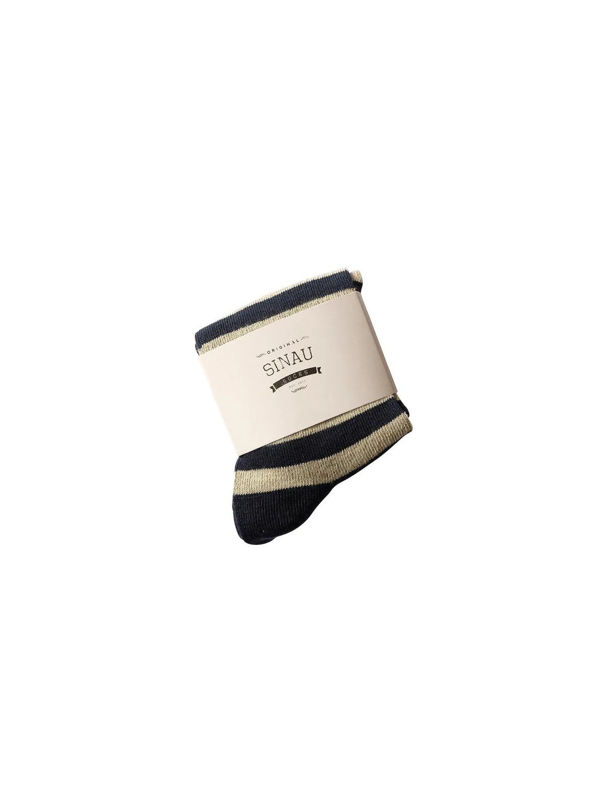 Sinau Socks Kalih Navy Maroon