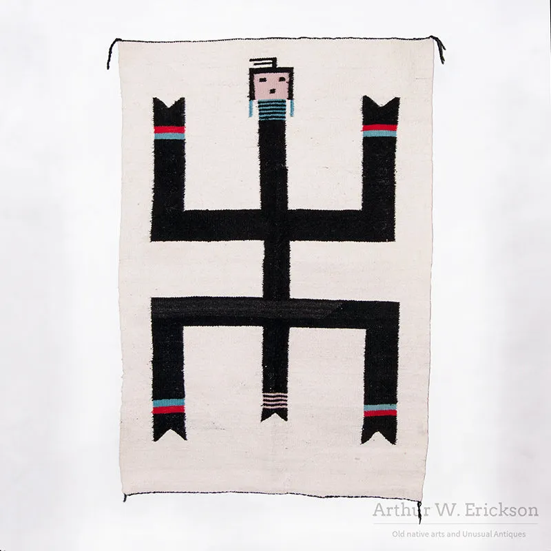 Single Figure Yei Rug