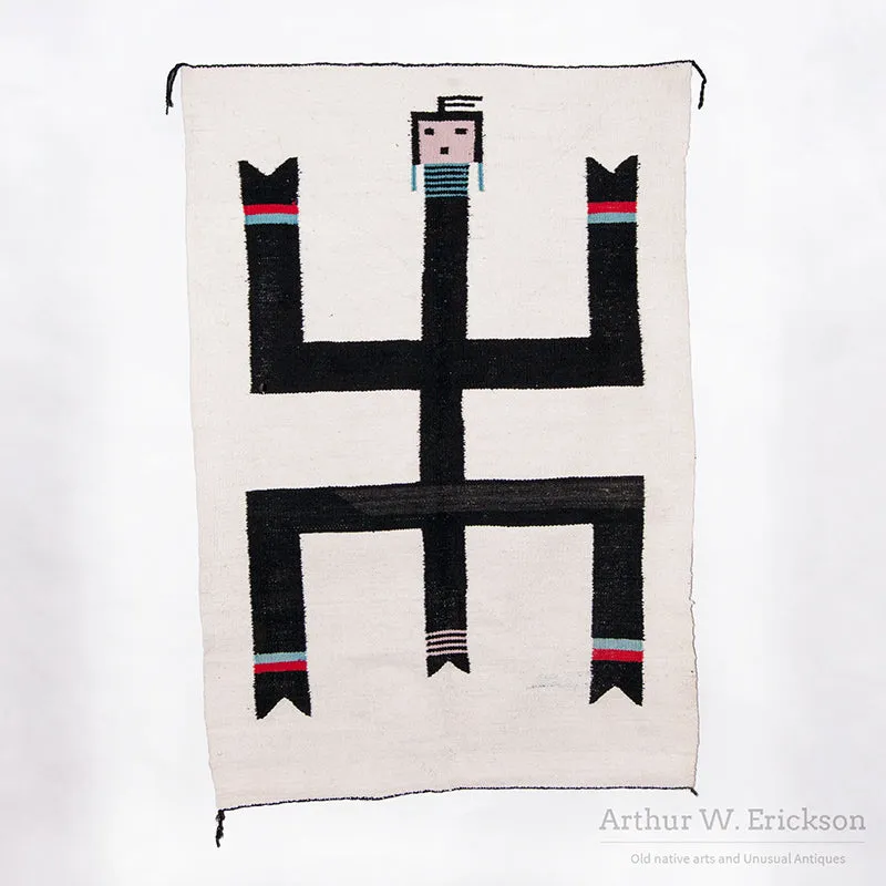 Single Figure Yei Rug