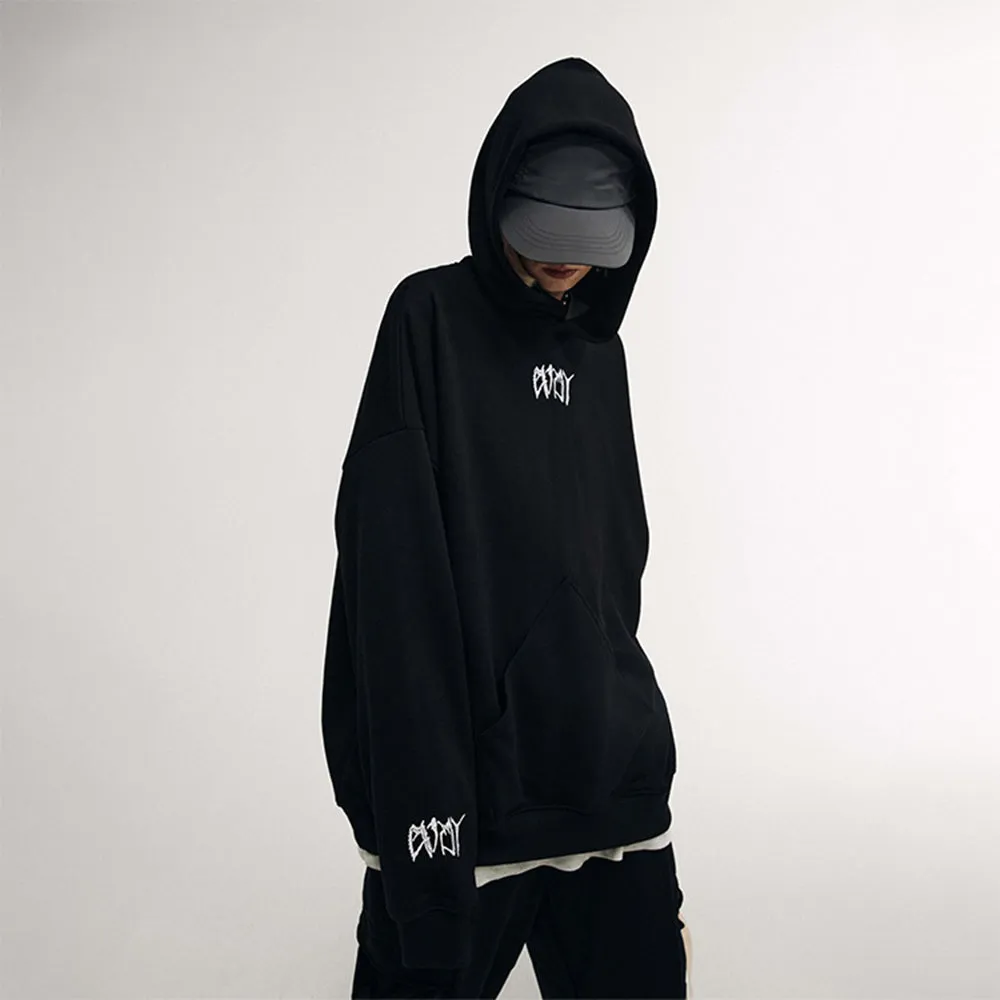 Skeleton Zipper Graphic Hoodie