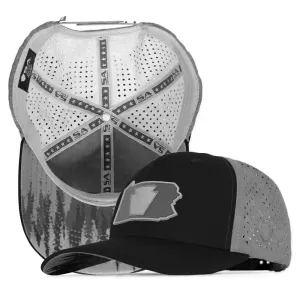 Special Edition Performance Snapback | Pennsylvania Forest | Black/Grey PreOrder