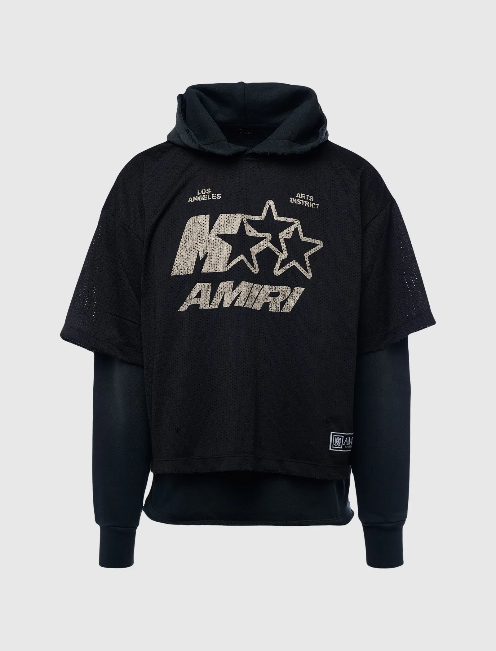 STAR MESH HOODIE