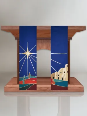 Star of Bethlehem Christmas Altar Scarves