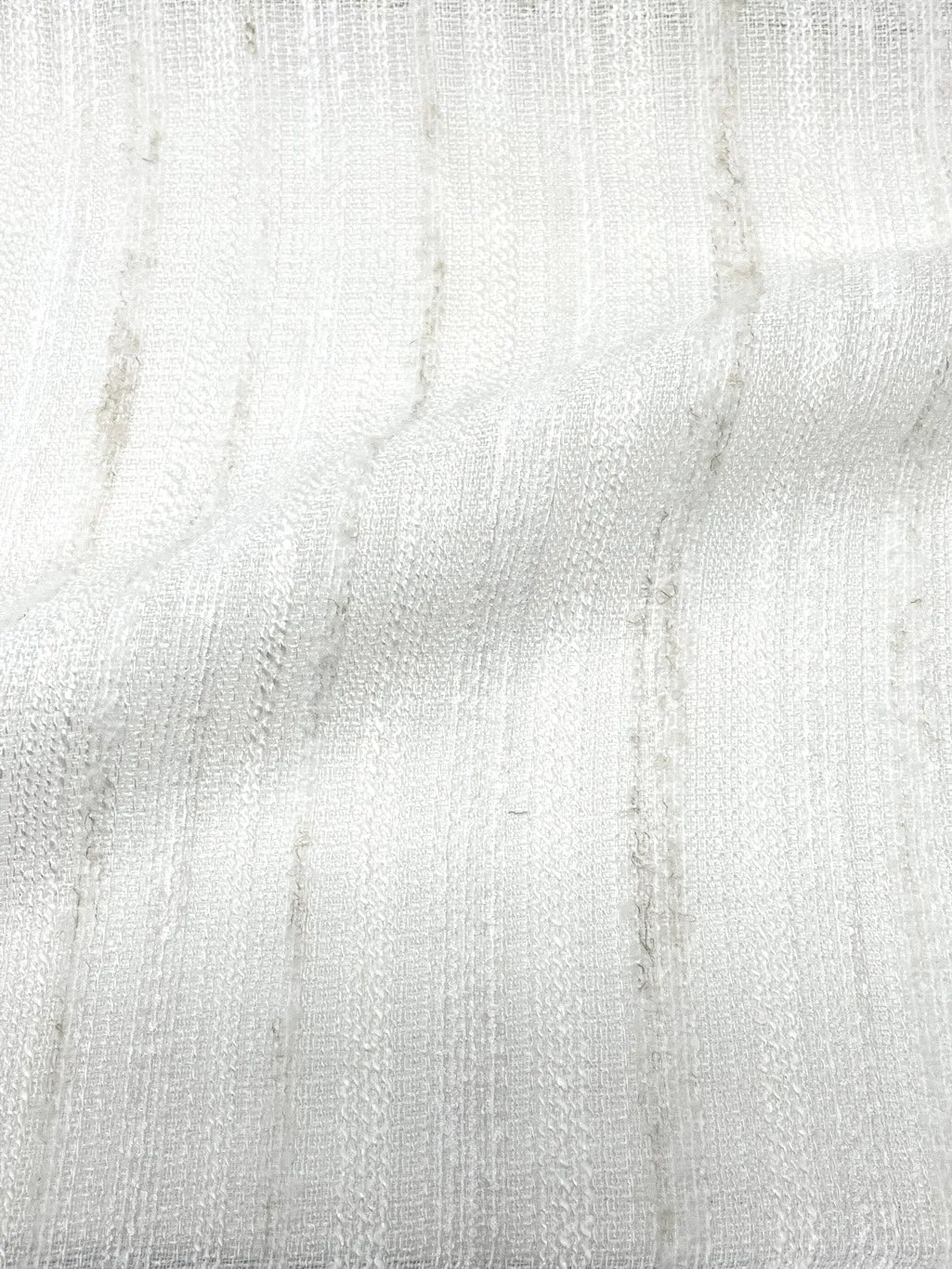 Textured Embroidery Blend Linen Fabric By The Yard/CL1098