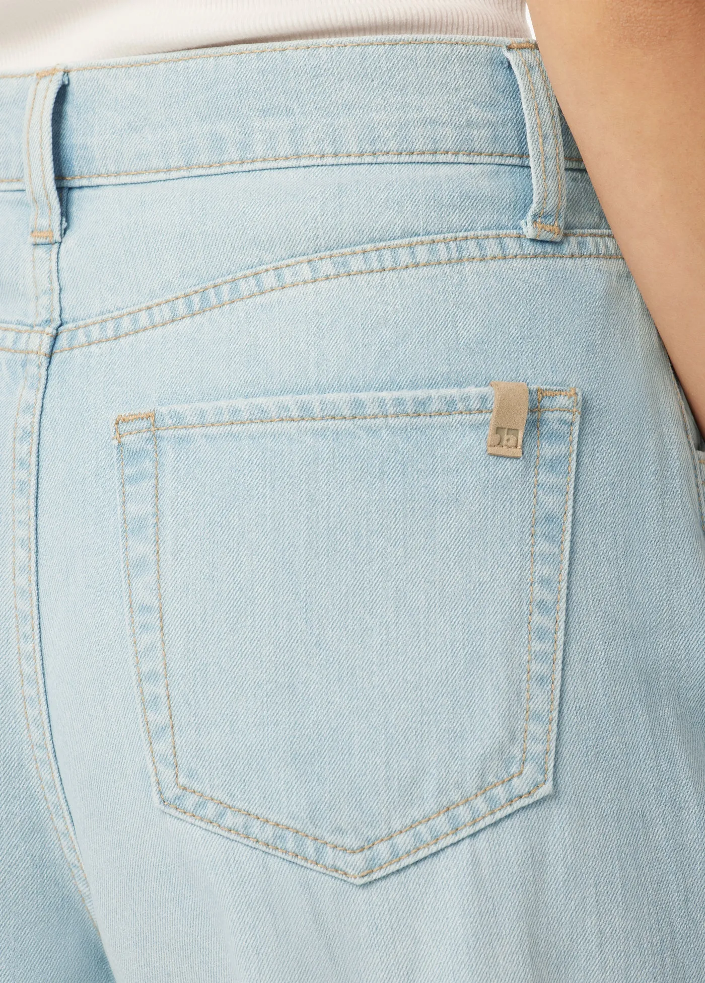 THE PLEATED WIDE LEG ANKLE