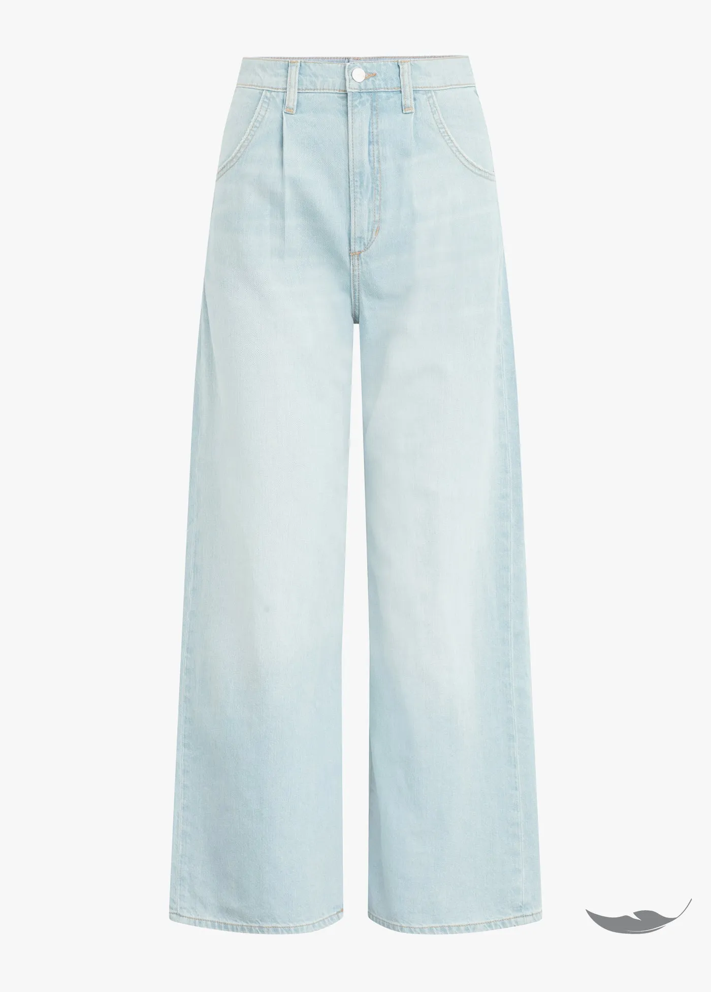 THE PLEATED WIDE LEG ANKLE