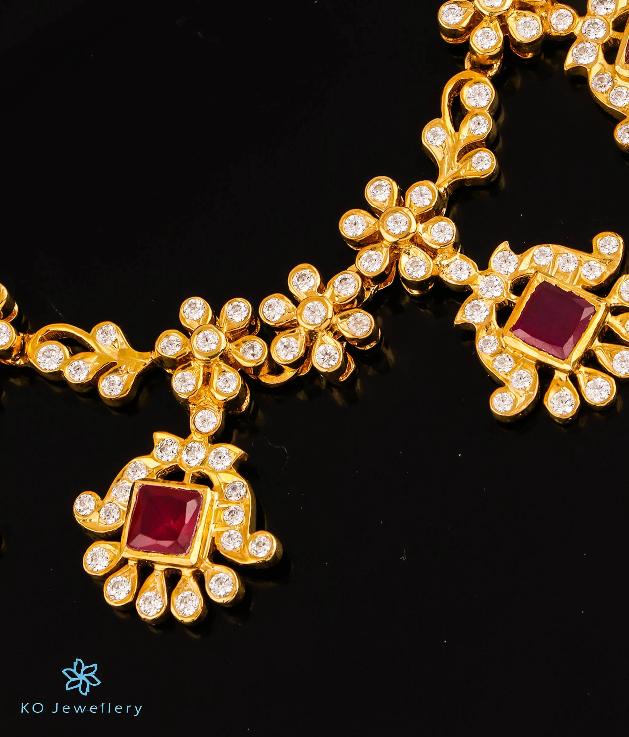The Vaibhava Silver Kemp Necklace