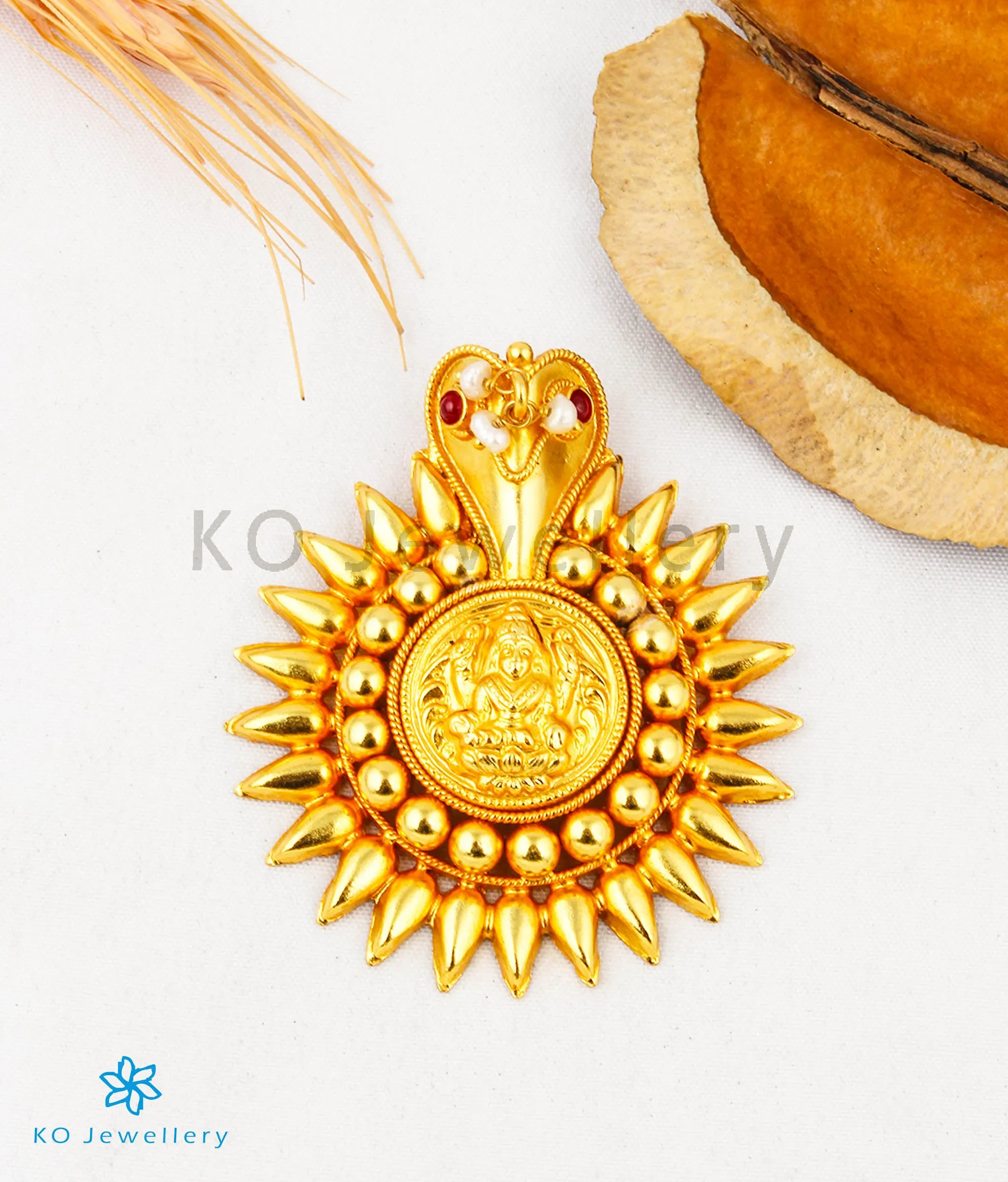 The Vineela Silver Kodava Thali Pendant