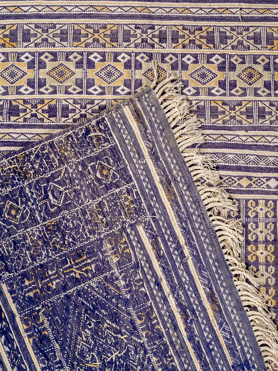 Tifelt Azure Mosaic Kilim
