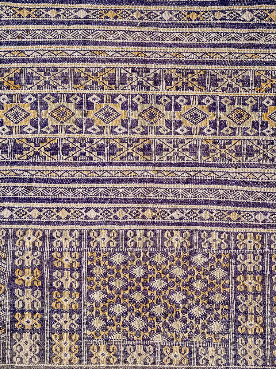 Tifelt Azure Mosaic Kilim