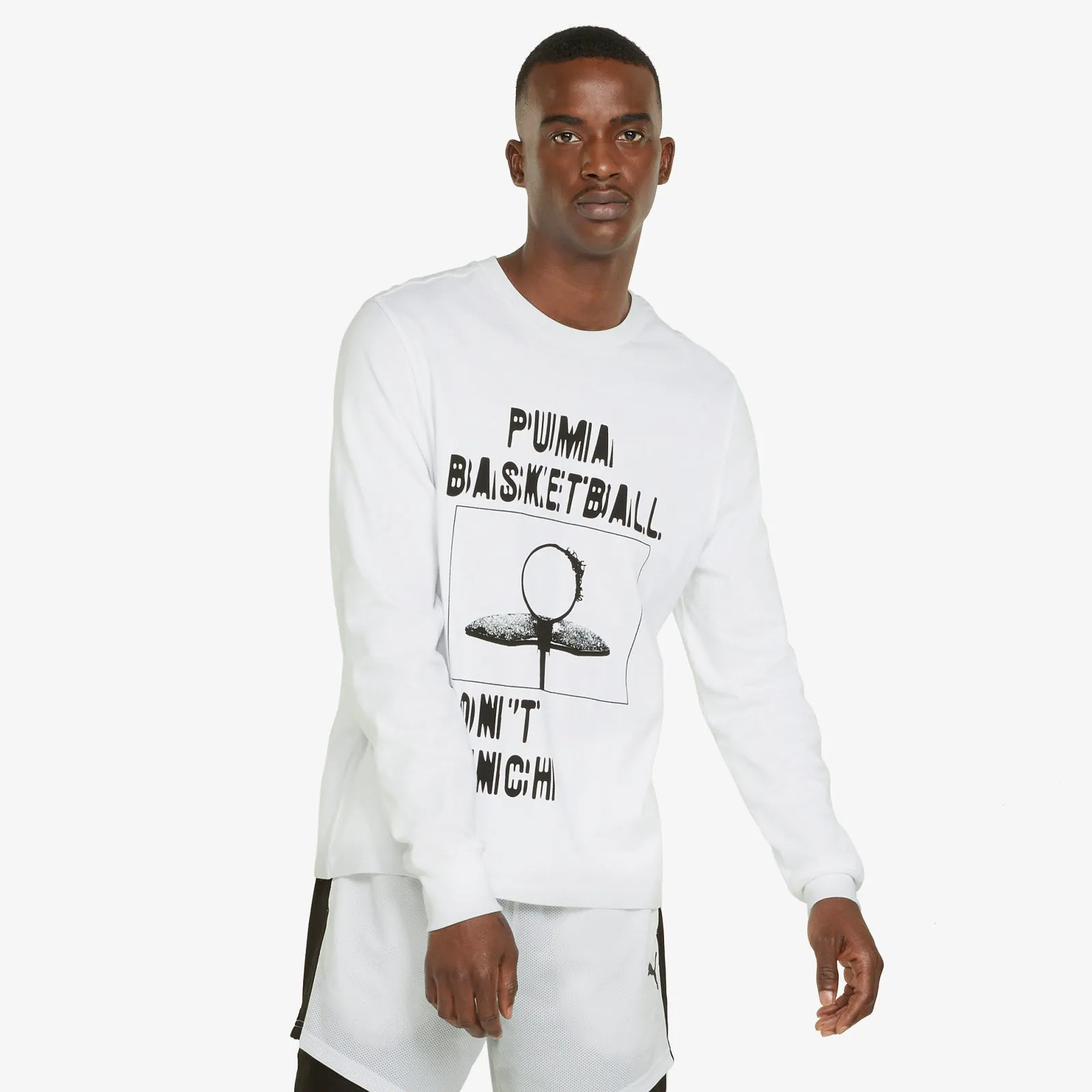 Timeout Long Sleeve Tee - White