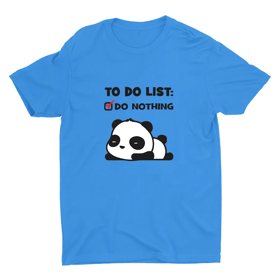 To Do List Cotton Tee