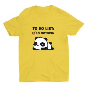 To Do List Cotton Tee