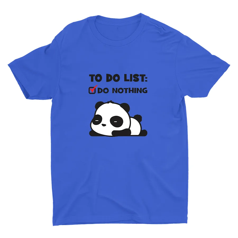 To Do List Cotton Tee