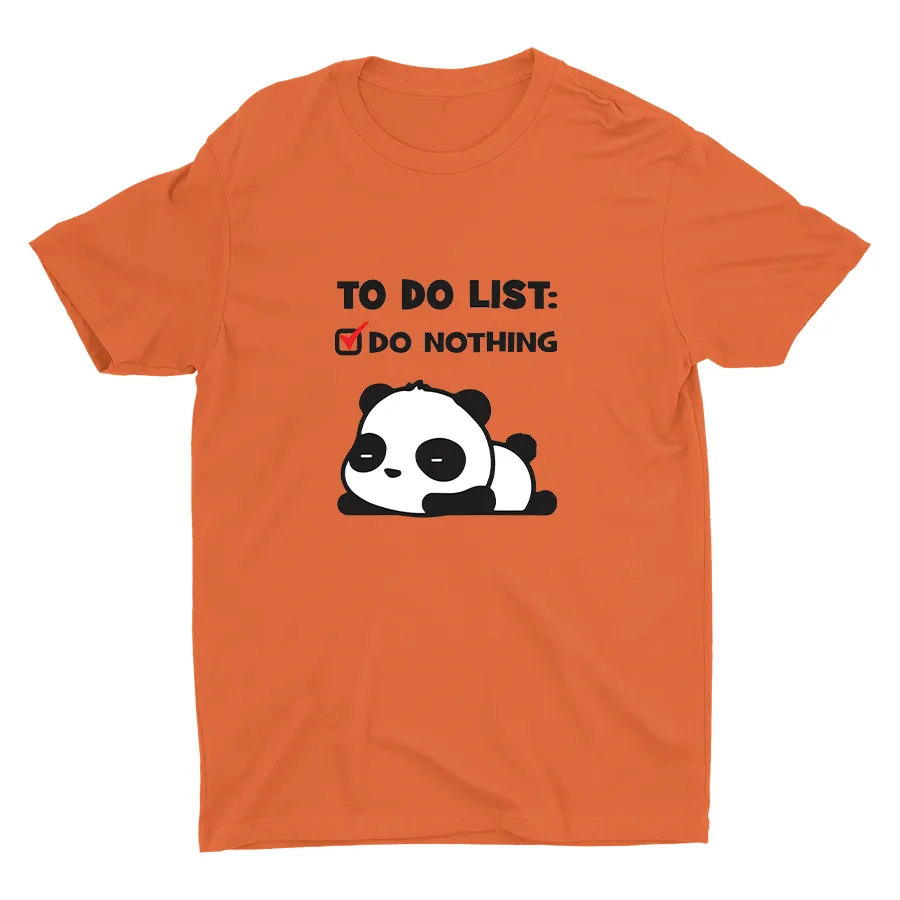 To Do List Cotton Tee