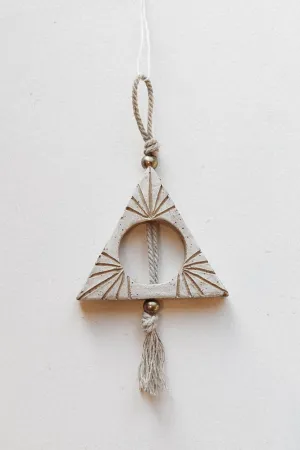 Triangle Cutout Ornament