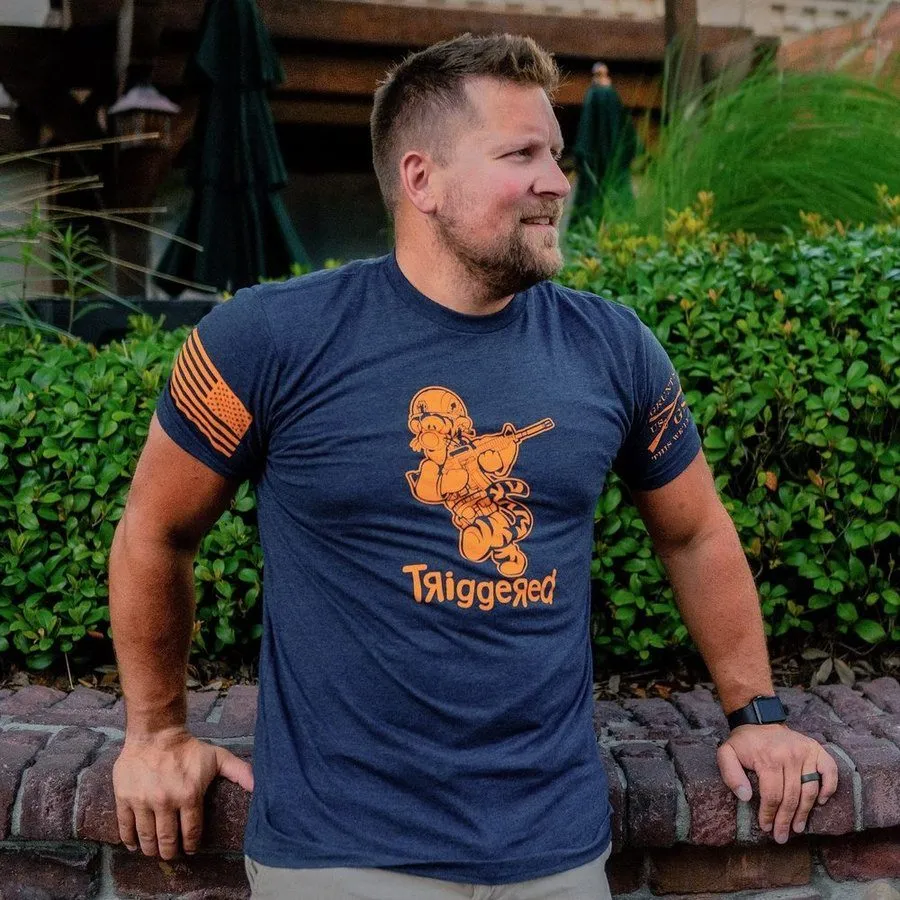 Triggered T-Shirt - Midnight Navy