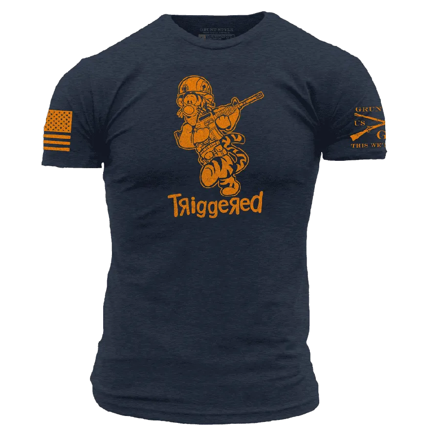 Triggered T-Shirt - Midnight Navy