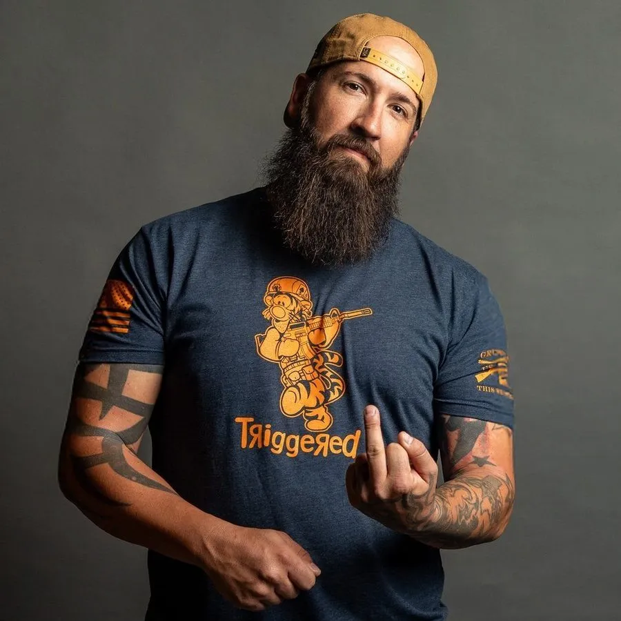 Triggered T-Shirt - Midnight Navy