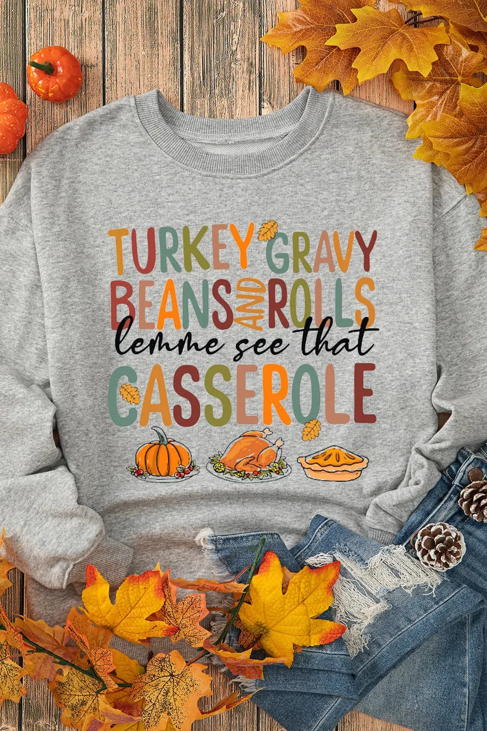 Turkey Gravy Casserole Sweatshirt