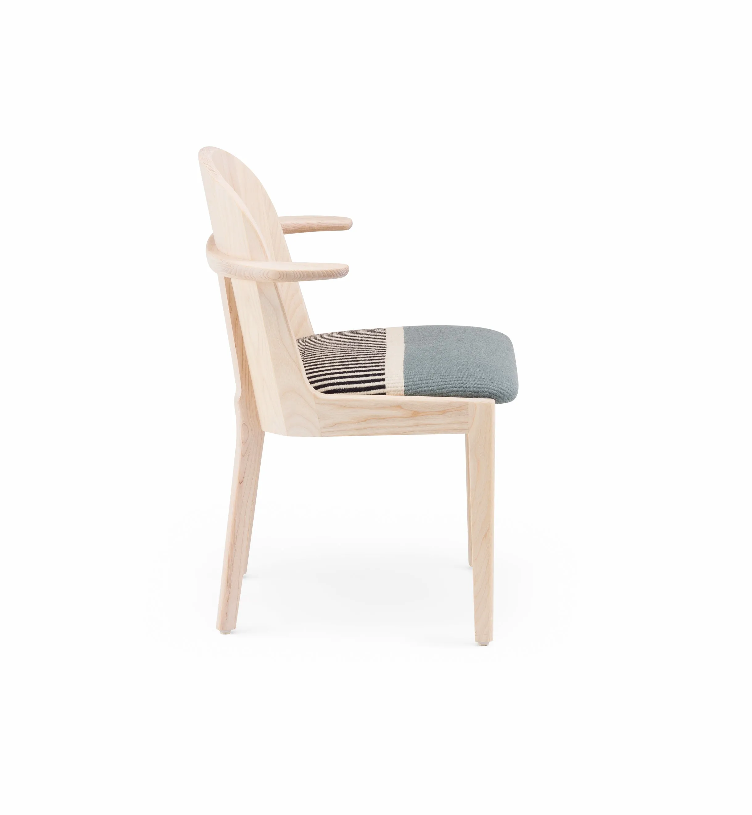 Twenty-Five Dining Chair with Manta Gil Upholstery