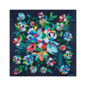 Ungaro UFM239N-Silk scarf Paola Navy