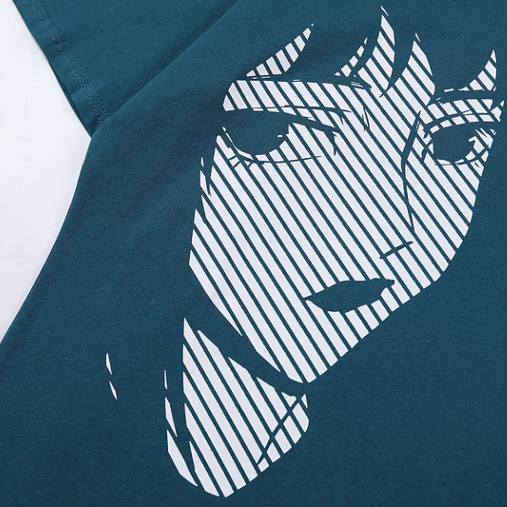 Urban Anime Girl Graphic Cotton T-shirt