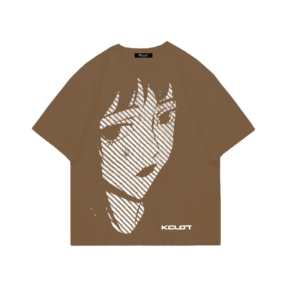 Urban Anime Girl Graphic Cotton T-shirt