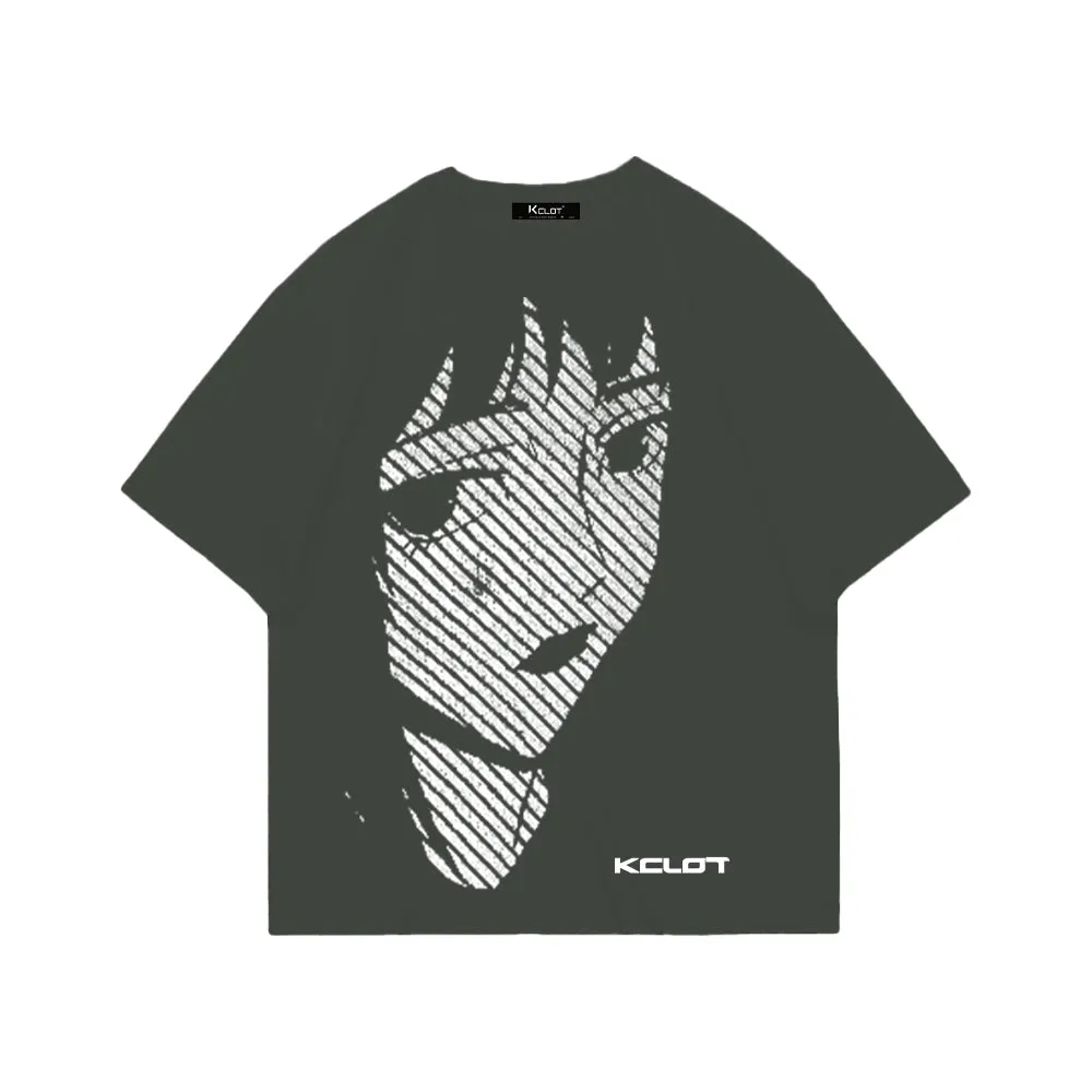 Urban Anime Girl Graphic Cotton T-shirt