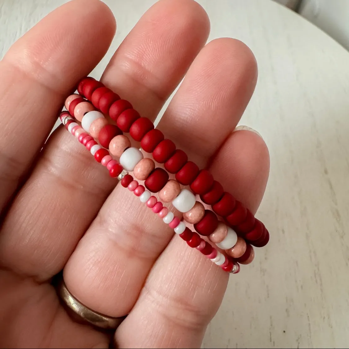 Valentine's Day Girls Bracelets - Set of any 3 or Each Alone