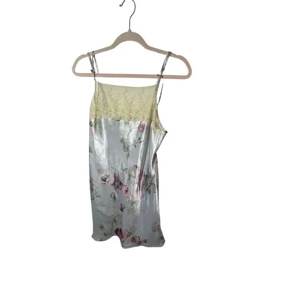 Vintage 90's California Dynasty Night Gown and Robe Matching Intimate Set Boho M