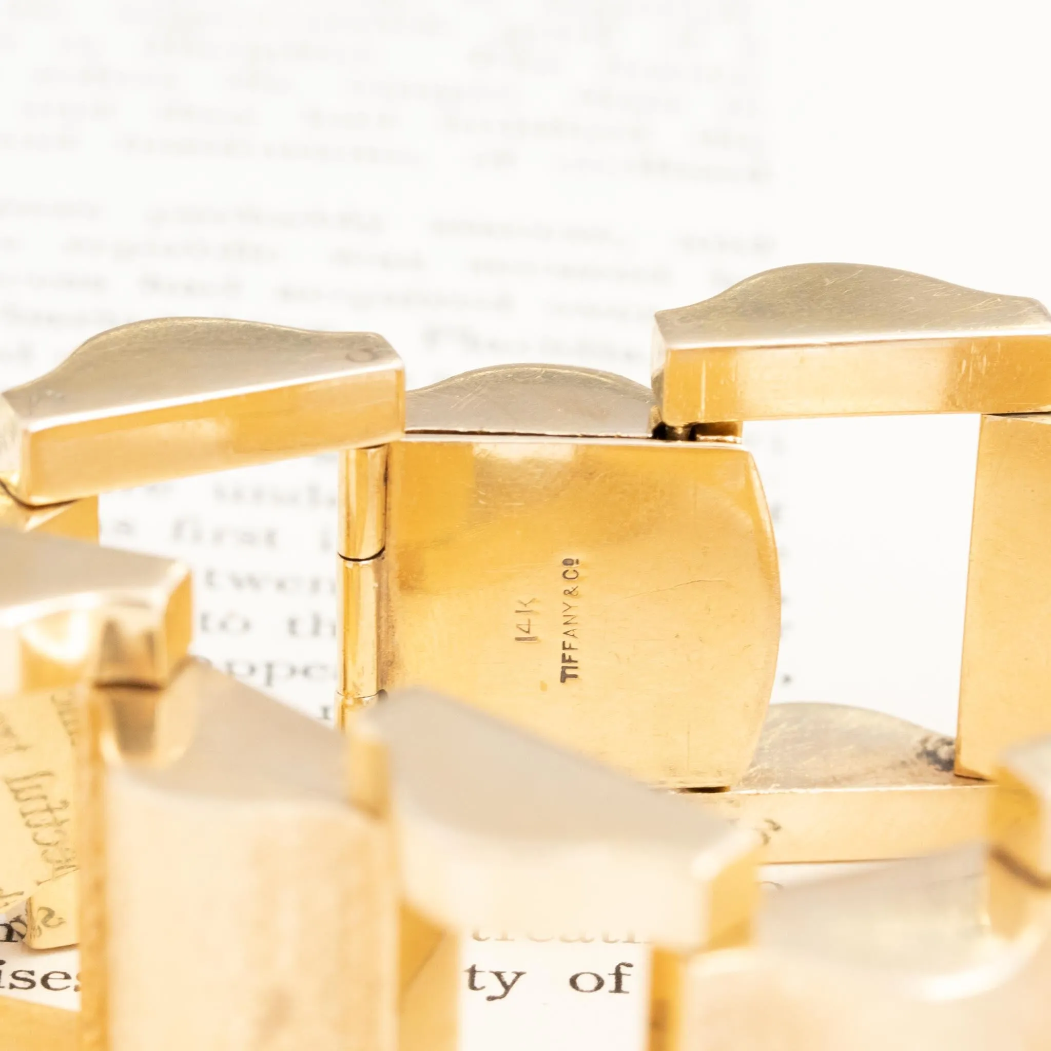 Vintage Block Bracelet by Tiffany & Co.